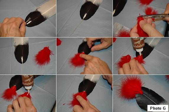 Imitation Eagle Turkey Feather Preparation Tips